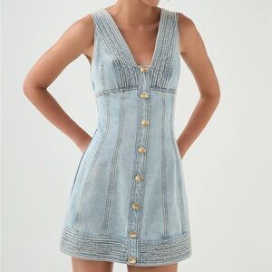 Aje Denim Dress